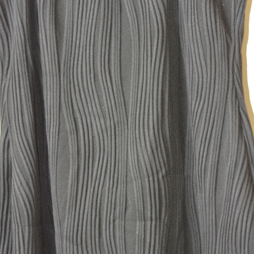 Black Textured Mini Dress - Picture 8 of 8